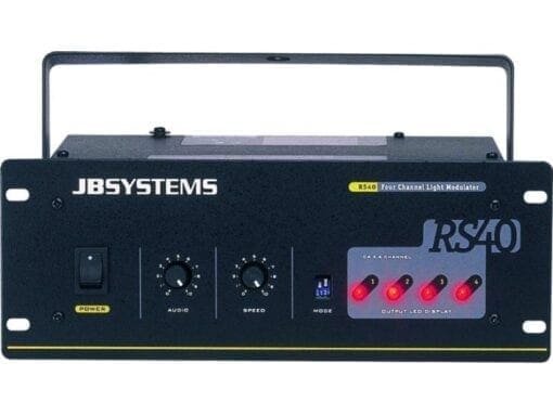 JB Systems RS 40 4 ch.x 1000W Inductive & programs _Uit assortiment J&H licht en geluid