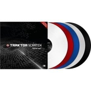Native Instruments Traktor scratch time code vinyl Transparant-11173
