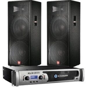 JBL JRX / XLS complete geluidset 1000 Watt RMS _Uit assortiment J&H licht en geluid