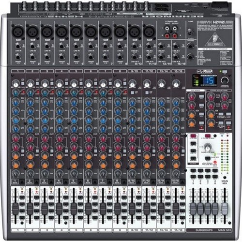 Behringer XENYX X2442USB PA en studio mixer J&H licht en geluid