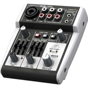 Behringer XENYX 302USB PA en studio mixer-11555