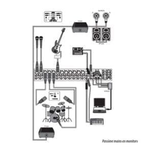 Behringer Europower PMP6000 powered PA en studio mixer-11620