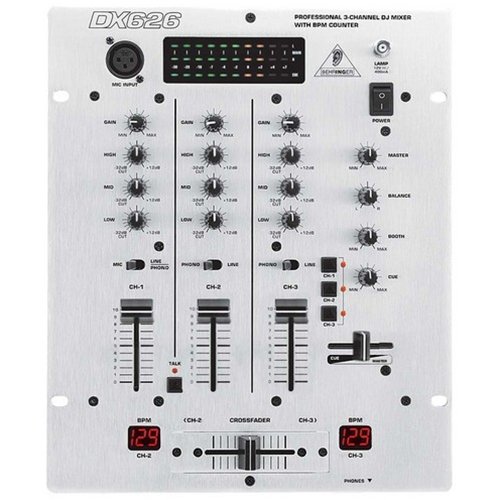 Behringer DX626 DJ mixer _Uit assortiment J&H licht en geluid Behringer DX626 DJ mixer _Uit assortiment J&H licht en geluid