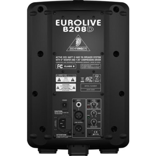 Behringer Eurolive B208D actieve luidspreker _Uit assortiment J&H licht en geluid 6 Behringer Eurolive B208D actieve luidspreker _Uit assortiment J&H licht en geluid 6
