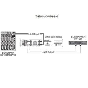 Behringer MINIFBQ FBQ800 equalizer-12164