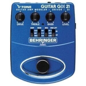 Behringer GDI21 gitaar versterker modeler