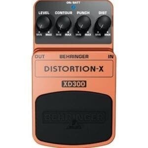 Behringer XD300 Thrash Metal Distortion effect pedaal-12383