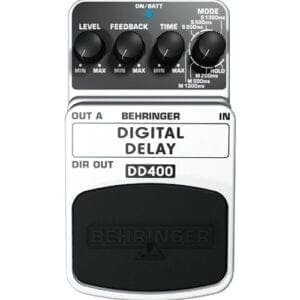 Behringer DD400 Digitaal Stereo Delay/Echo effect pedaal-12398