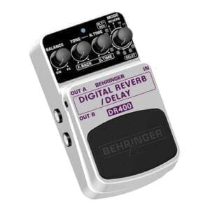 Behringer DR400 Digital Reverb/Delay effect pedaal