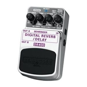 Behringer DR400 Digital Reverb/Delay effect pedaal