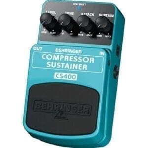 Behringer CS400 compressor/sustain effect pedaal