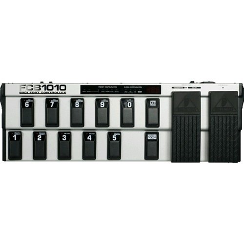 Behringer FCB1010 MIDI voetschakelaar _Uit assortiment J&H licht en geluid Behringer FCB1010 MIDI voetschakelaar _Uit assortiment J&H licht en geluid