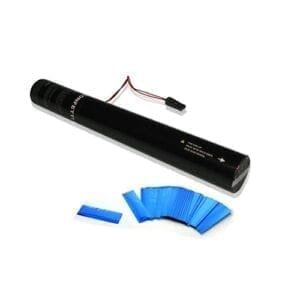 MagicFX ECC03DB Elektrisch confetti kanon 40cm (blauwe metallic confetti) Geen categorie J&H licht en geluid