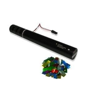 MagicFX ECC03MC Elektrisch confetti kanon 40cm (multicolor metallic confetti) Geen categorie J&H licht en geluid