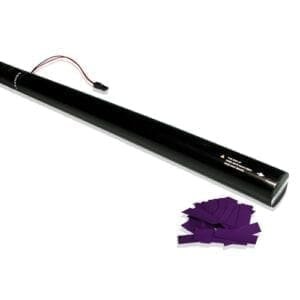 MagicFX ECC04PR Elektrisch confetti kanon 80cm (paarse confetti) Geen categorie J&H licht en geluid