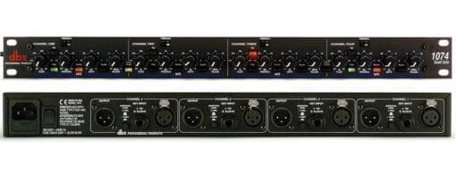 DBX 1074 4 kanaals noise gate _Uit assortiment J&H licht en geluid 3