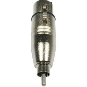 Accu-Cable Audio adapter: XLR female - RCA (tulp) male