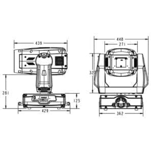 Elation Design Beam 300 Movinghead-13955