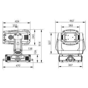 Elation Design Spot 575 Basic Movinghead-13982