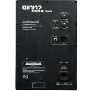 Sinn7 Zenit.8 actieve studio monitor zwart-14165