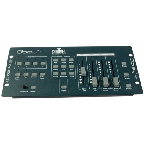 Chauvet Lighting Obey 4 DMX controller _Uit assortiment J&H licht en geluid Chauvet Lighting Obey 4 DMX controller _Uit assortiment J&H licht en geluid