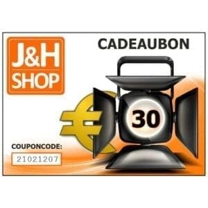 J&Hshop Cadeaubon 30 euro Overige J&H licht en geluid