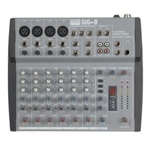 DAP GIG-8, 8-kanaals live mixer-15717