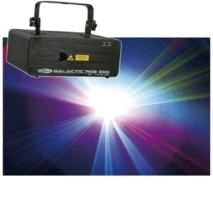 Showtec Galactic Value Line RGB-600 DMX Laser: rood / groen / blauw
