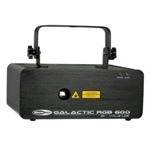 Showtec Galactic Value Line RGB-600 DMX Laser: rood / groen / blauw