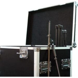 Caymon FCMS30 flightcase voor 30 microfoonstatieven