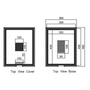 Caymon FCDJ600 flightcase-1437