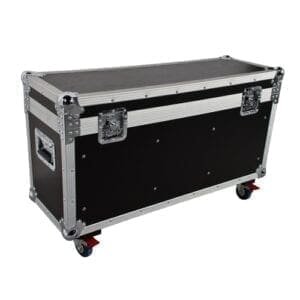Accu-Case Flightcase voor 2 American DJ VIZI LED Spot Moving Heads