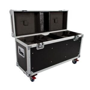 Accu-Case Flightcase voor 2 American DJ VIZI LED Spot Moving Heads
