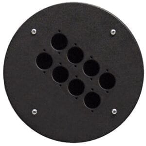 Procab CRP308 aansluitplaat voor CDM300 met 8 x D-size gaten