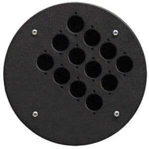 Procab CRP312 aansluitplaat voor CDM300 met 12 x D-size gaten