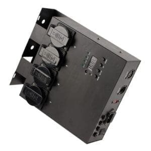 American DJ SP4LED, 4-kanaals DMX switchpack met Schuko uitgangen