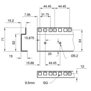 Showtec Star Sky Cirkel LED Gordijn, 2,4 meter-17935