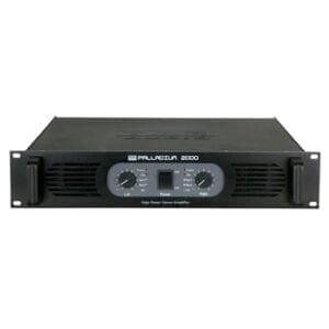 DAP Palladium P-2000 Vintage versterker zwart, 2 x 1050 Watt