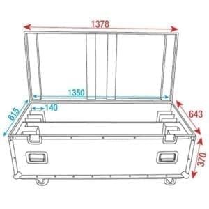 DAP Flightcase voor de mobiele DJ Truss-brug-18438