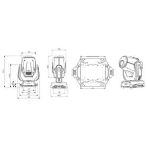 Showtec Indigo 5500 LED Moving Head