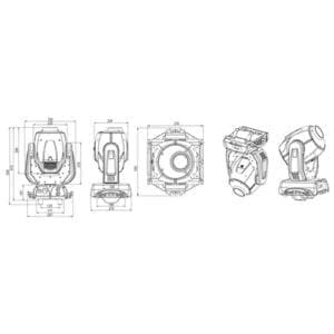 Showtec Indigo 4600 LED Moving Head