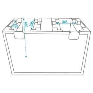 DAP Flightcase voor 2 Phantom 300 Spots of Beams-18534
