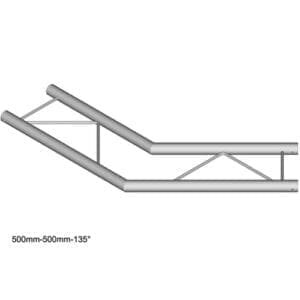 Duratruss DT 22 C23H-L135 Horizontale laddertruss hoek 135