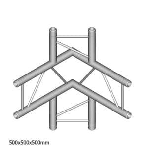 Duratruss DT 22 C44V-LUD Verticale laddertruss hoek 90 + omlaag / omhoog Duratruss DT 22 J&H licht en geluid