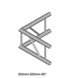 Duratruss DT 32 C21V-L90 Verticale laddertruss hoek 90 Duratruss DT 32 J&H licht en geluid