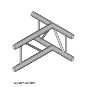 Duratruss DT 32 T36V-T Verticaal laddertruss T-stuk