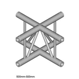 Duratruss DT 32 C41VX Verticale laddertruss kruising