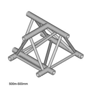 Duratruss DT 43 T36-H Truss T-stuk Duratruss DT 43 J&H licht en geluid