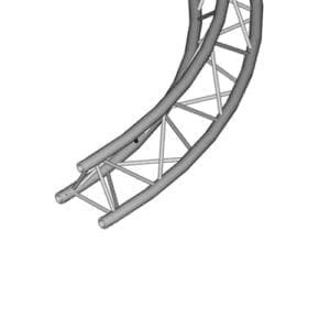 Duratruss DT 33 Truss bochtstuk 135 Duratruss DT 33 J&H licht en geluid