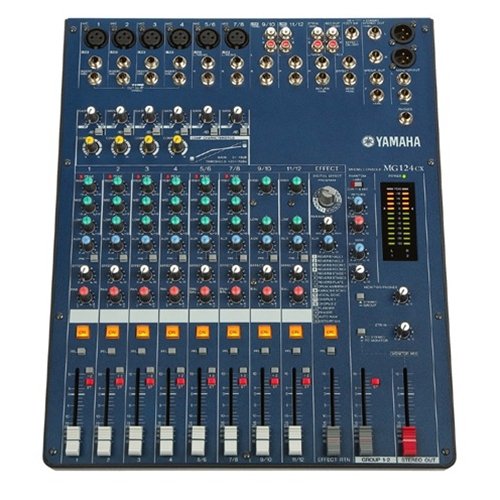 Yamaha MG 124CXR mixer _Uit assortiment J&H licht en geluid Yamaha MG 124CXR mixer _Uit assortiment J&H licht en geluid
